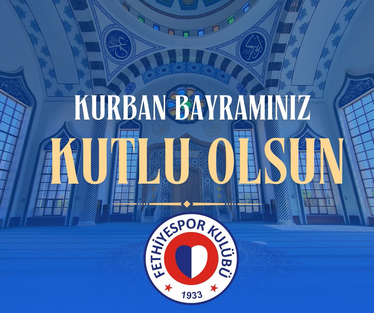 Fethiye Spor'dan Kurban Bayramı Mesajı