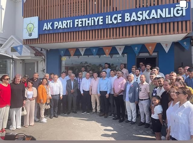 AK Parti Muğla İl Başkanlığı Fethiye Teşkilatını Ziyaret Etti