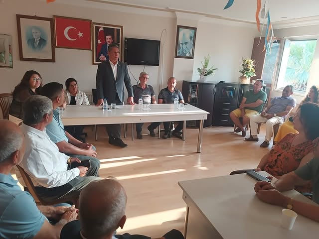 AK Parti Muğla İl Başkanlığı Datça Teşkilatını Ziyaret Etti