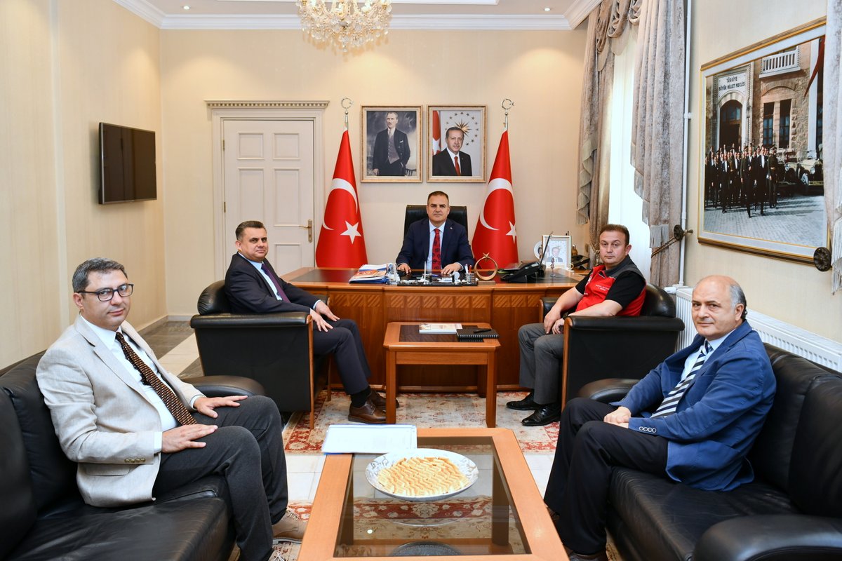 Muğla Valisi Akbıyık'a TÜİK ve Tarım İl Müdürü Ziyareti