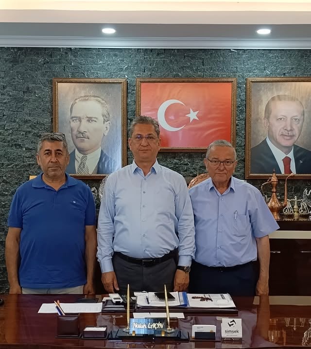 AK Parti Muğla İl Başkanı Laçin, Kızılyaka Kooperatif Başkanı Yıldız'ı Ağırladı