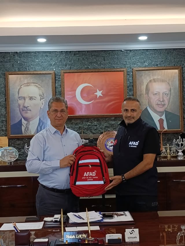 Muğla AFAD İl Müdürü, AK Parti İl Başkanı'nı Ziyaret Etti