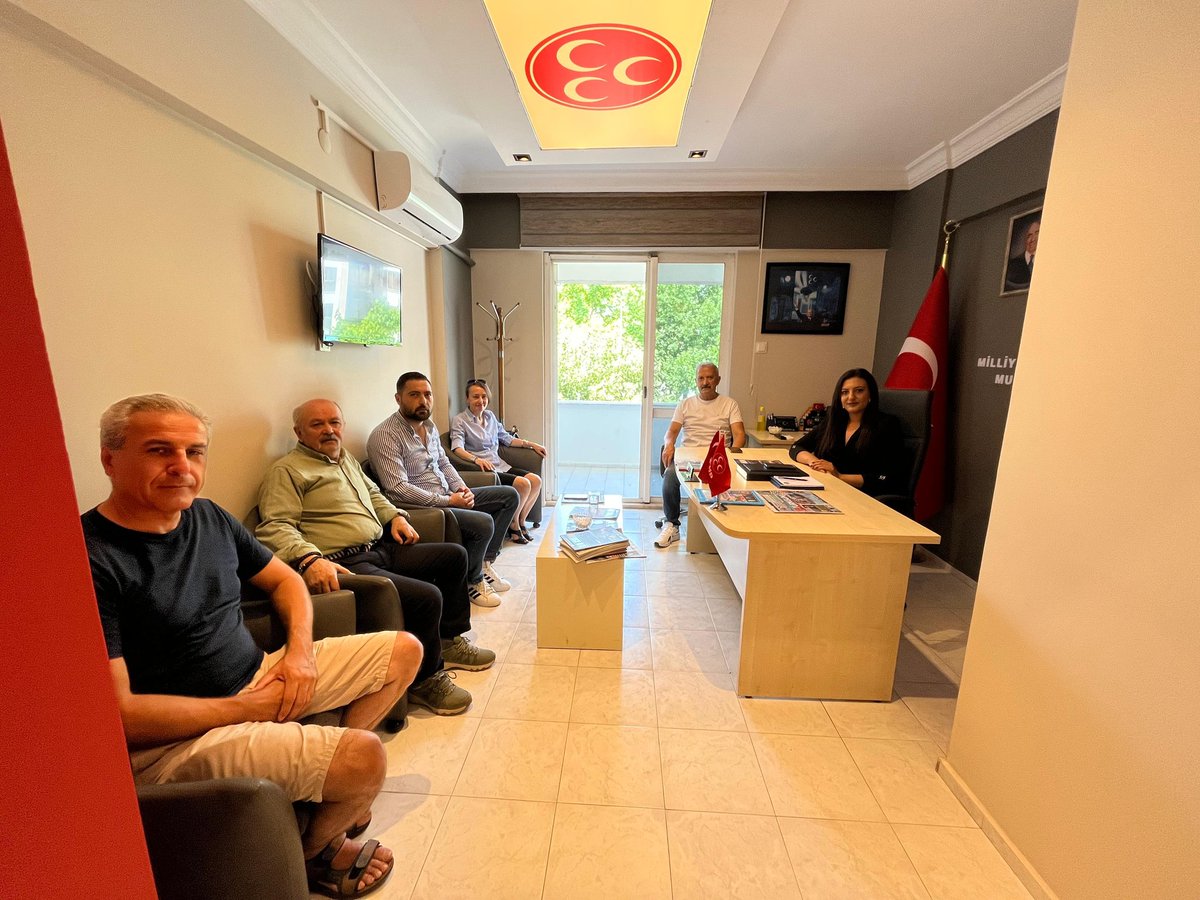 MHP Muğla İl Başkanlığı Hemşehrilerini Ağırladı