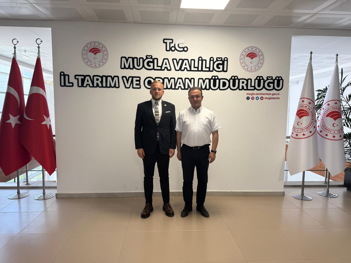 MHP Muğla İl Başkanlığı Tarım İl Müdürlüğü'nü Ziyaret Etti