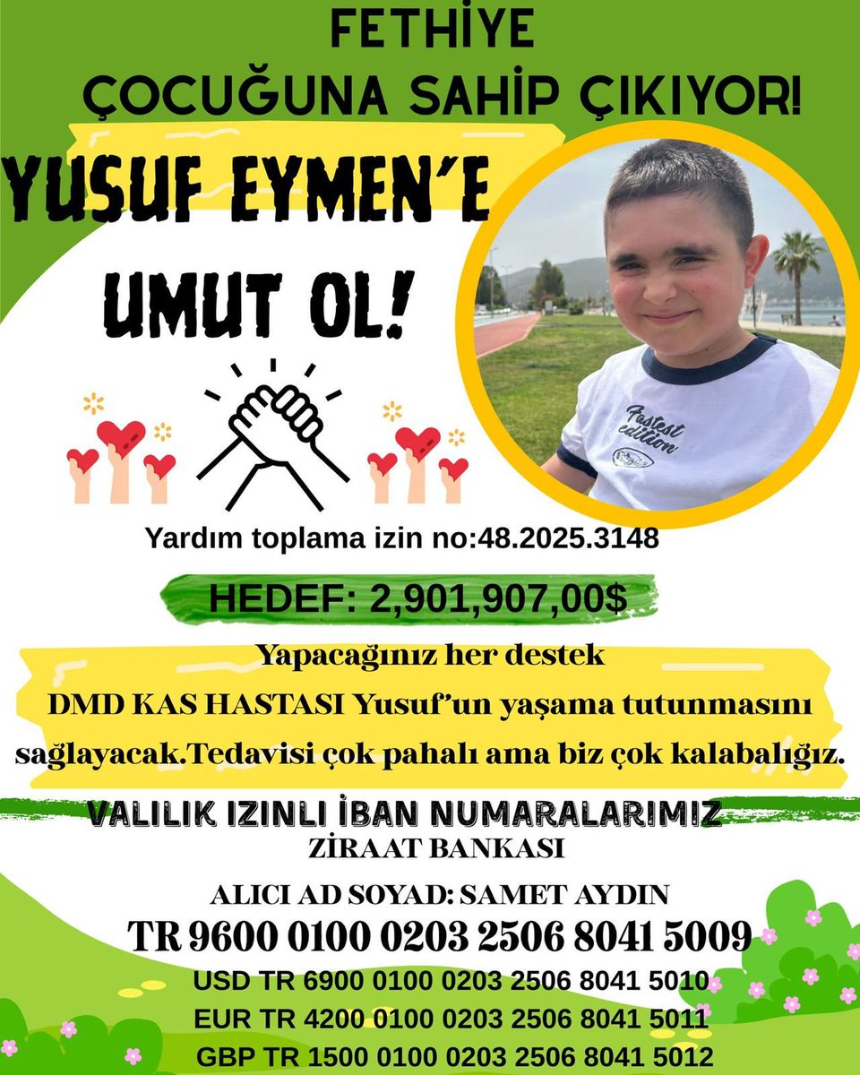 Fethiyeli Minik Yusuf Eymen Yaşam Mücadelesi Veriyor: Valilik İzniyle Yardım Kampanyası Başlatıldı