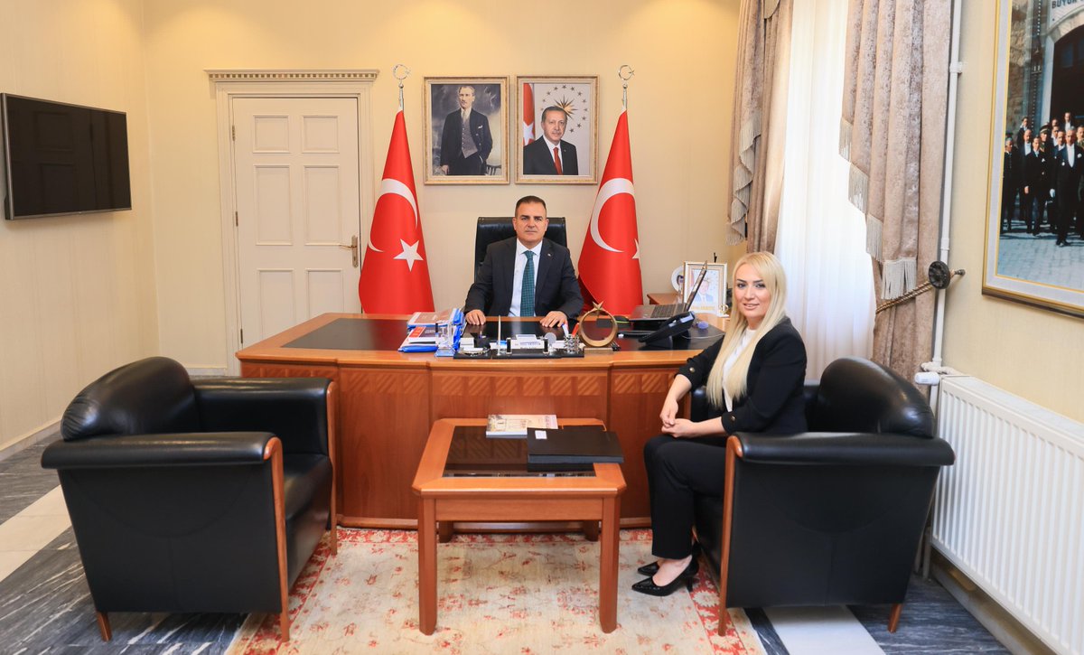 Muğla İl Sağlık Müdürü Akça, Vali Akbıyık'ı Ziyaret Etti