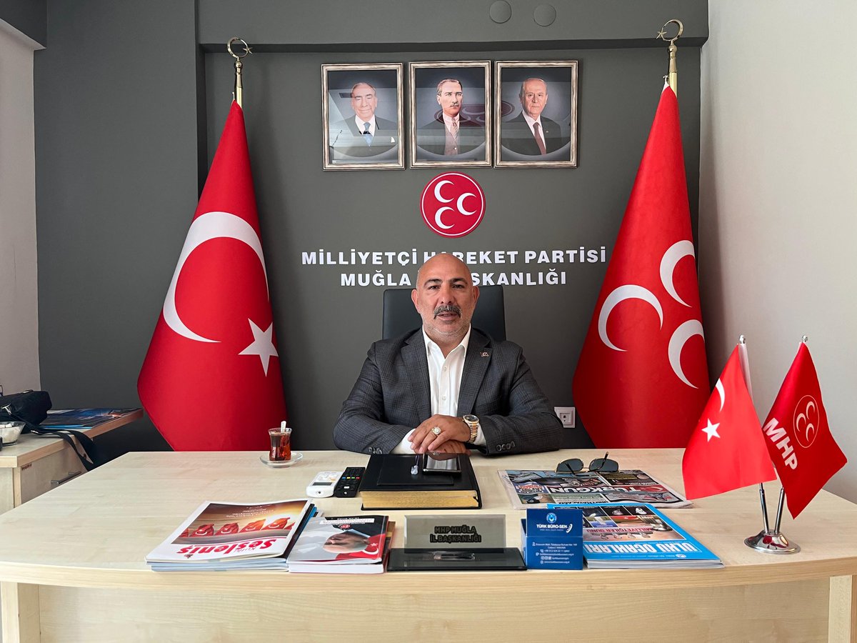 MHP Muğla İl Başkanlığı'nda Nöbet Tutuluyor