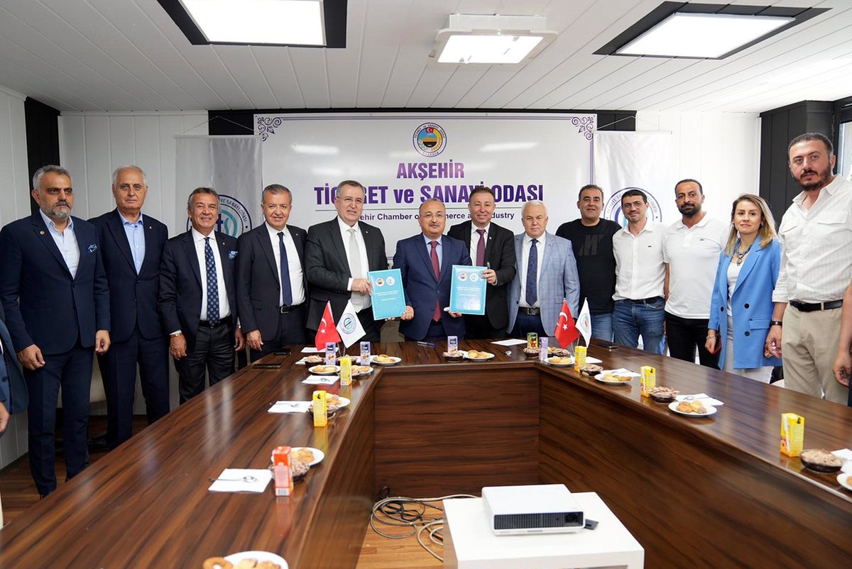 Fethiye ve Akşehir Ticaret Odaları Kardeş Oda Protokolü İmzaladı