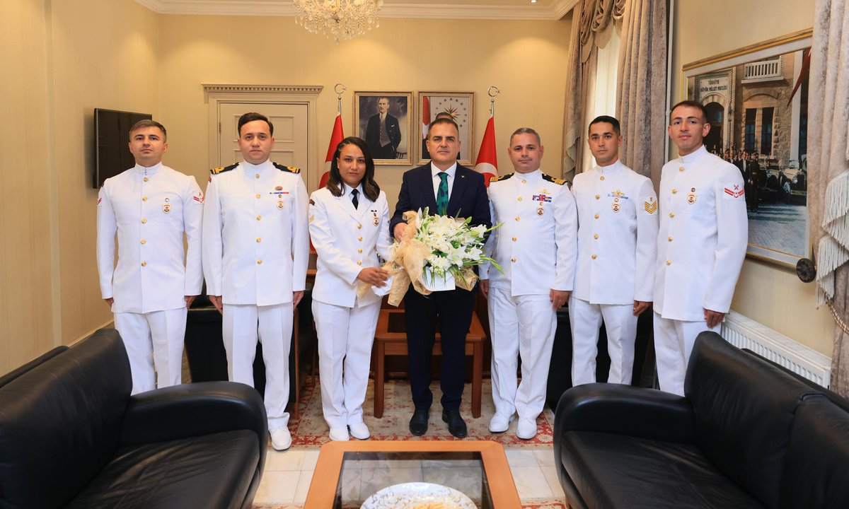 Muğla Valisi Akbıyık, Sahil Güvenlik Komutanlığı'nın 43. Kuruluş Yıl Dönümünde Ziyaret Edildi