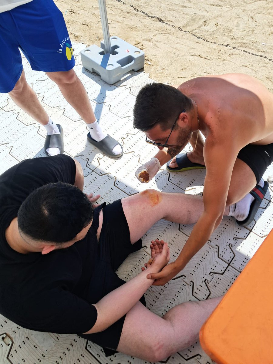 Marmaris'te Trafik Kazası: Turiste İlk Müdahale Cankurtaranlardan