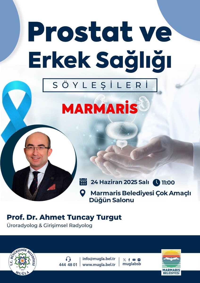Marmaris'te Prostat ve Erkek Sağlığı Konulu Bilgilendirme Söyleşisi Düzenlenecek