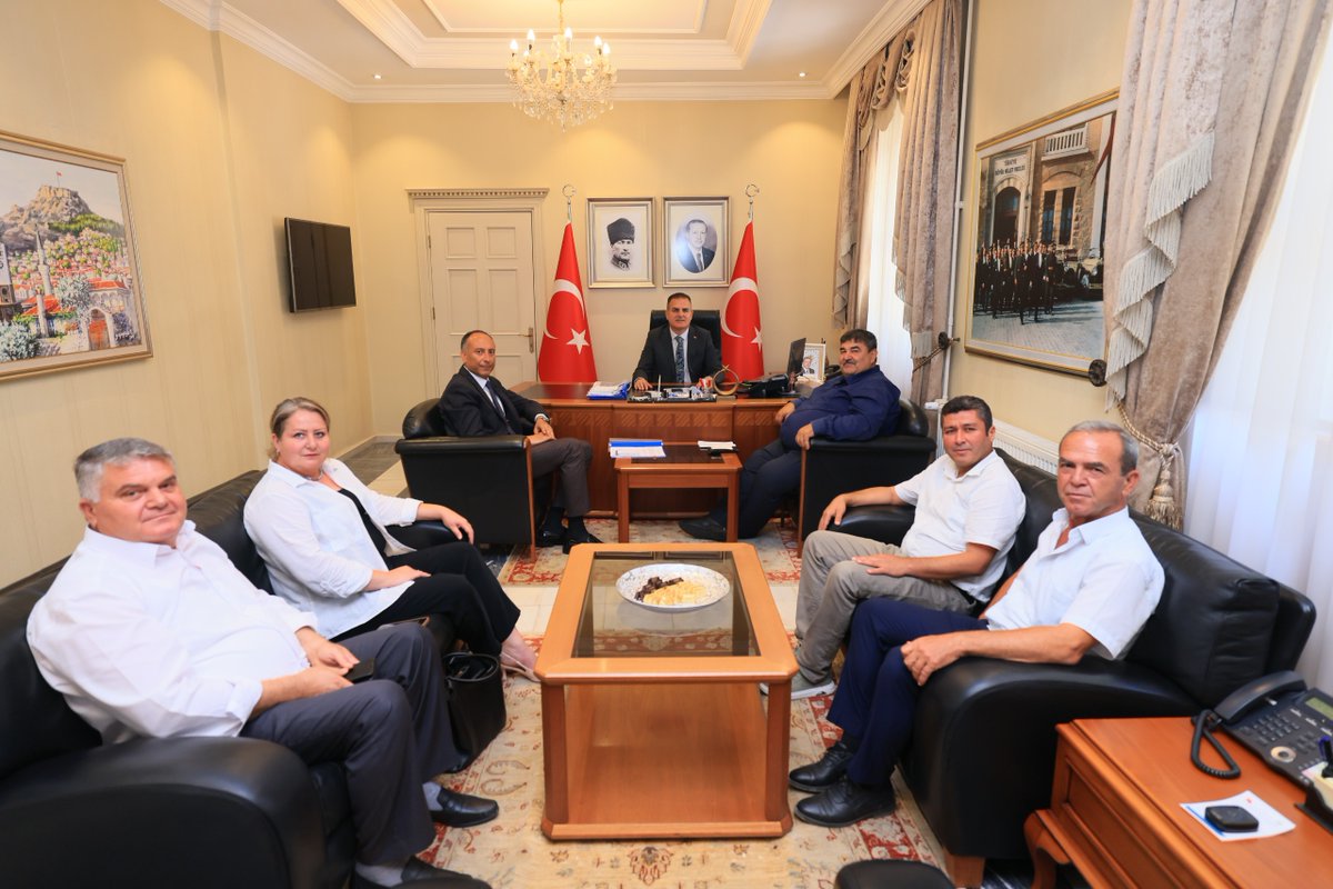 Muğla Valiliği Heyeti Ula'da Muhtarlarla İstişare Toplantısı Gerçekleştirdi