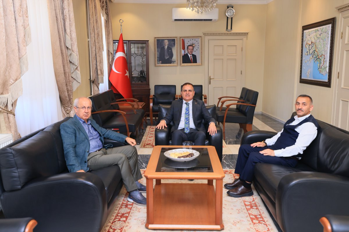 Muğla Valisi Akbıyık, İş ve Siyaset Dünyasından İsimleri Ağırladı