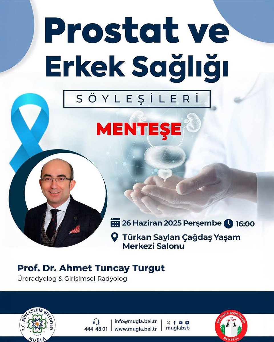 Menteşe Belediyesi Prostat Sağlığı Söyleşisi Düzenliyor