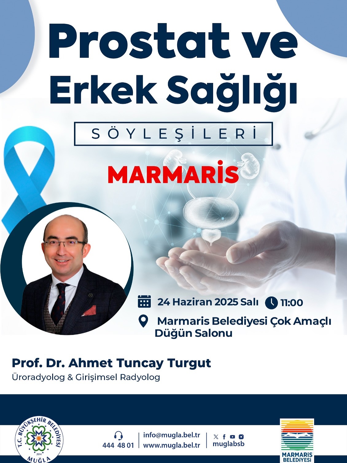 Muğla'da Prostat Sağlığı Söyleşileri Başlıyor: Tanı ve Korunma Yolları Bilgilendirilecek