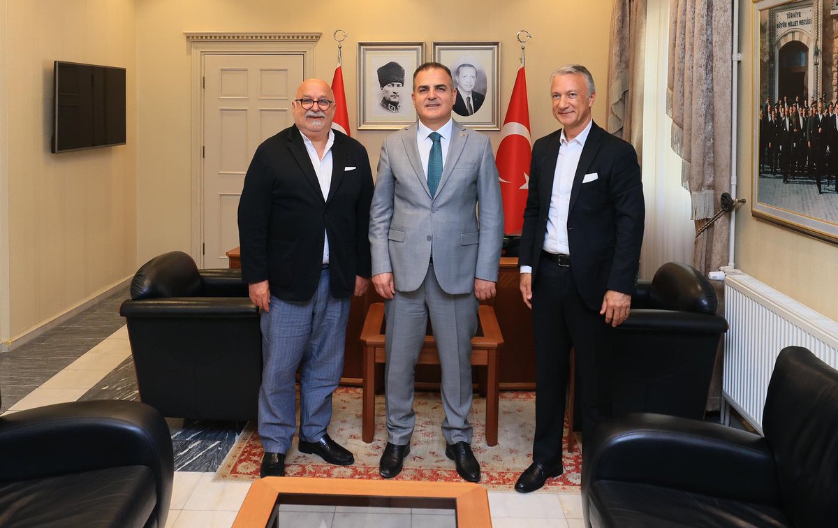 Muğla Valisi Akbıyık'ı İş İnsanları Kurtcebe ve Aydın Ziyaret Etti