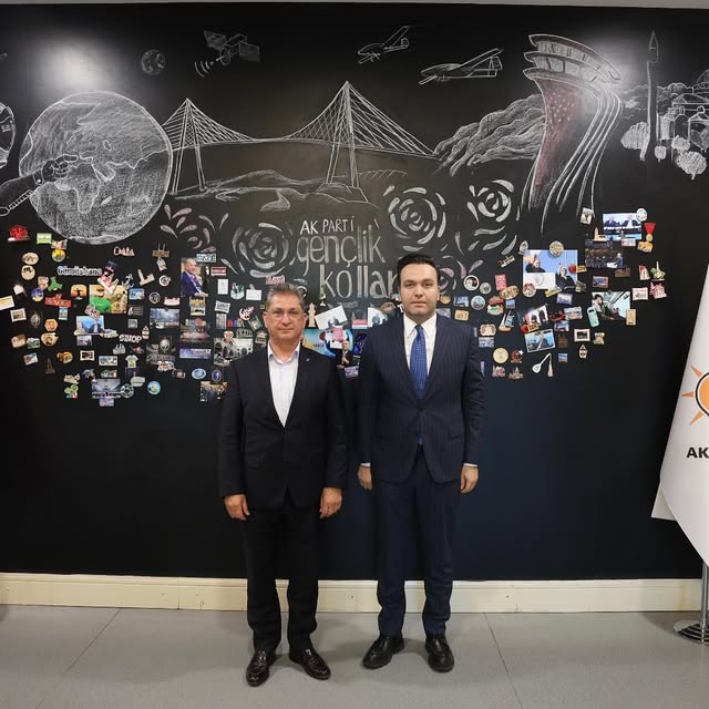 AK Parti Muğla İl Başkanı Laçin, AK Gençlik Genel Başkanı İbiş ile İstişare Toplantısı Gerçekleştirdi