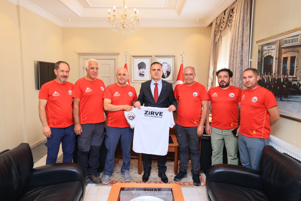 Muğla Valisi Akbıyık, Dağcılık Sporlarını Görüşmek İçin Kulüp Başkanı Darcan'ı Ağırladı