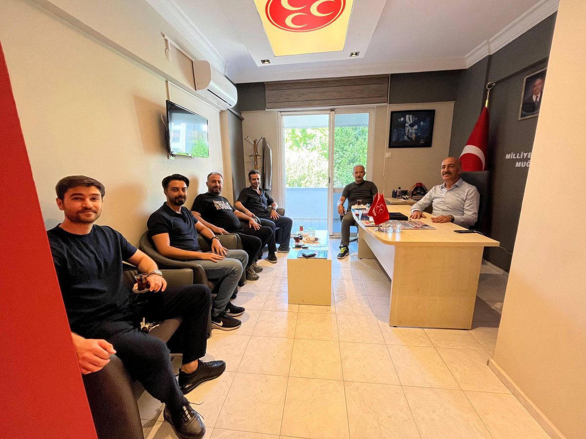 MHP Muğla İl Başkanlığı Hemşehrilerini Ağırladı