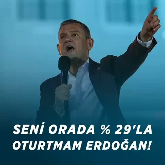 CHP'den Erdoğan'a Anket Açıklaması: 