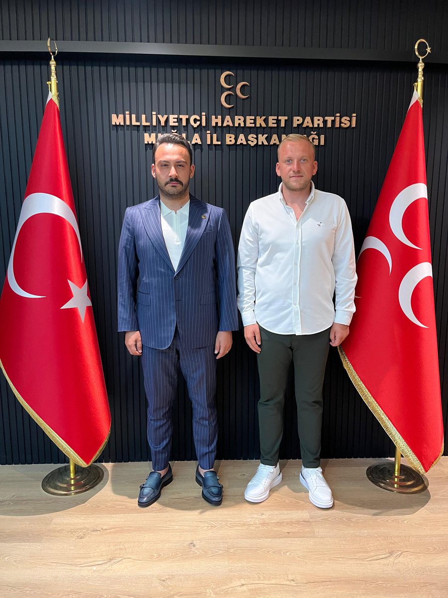 MHP MYK Üyesi Yıldırım, Muğla İl Başkanı Demirel'i Ziyaret Etti