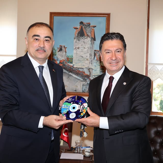 Muğla Büyükşehir Belediyesi, Azerbaycan Büyükelçisi Memmedov'u Ağırladı
