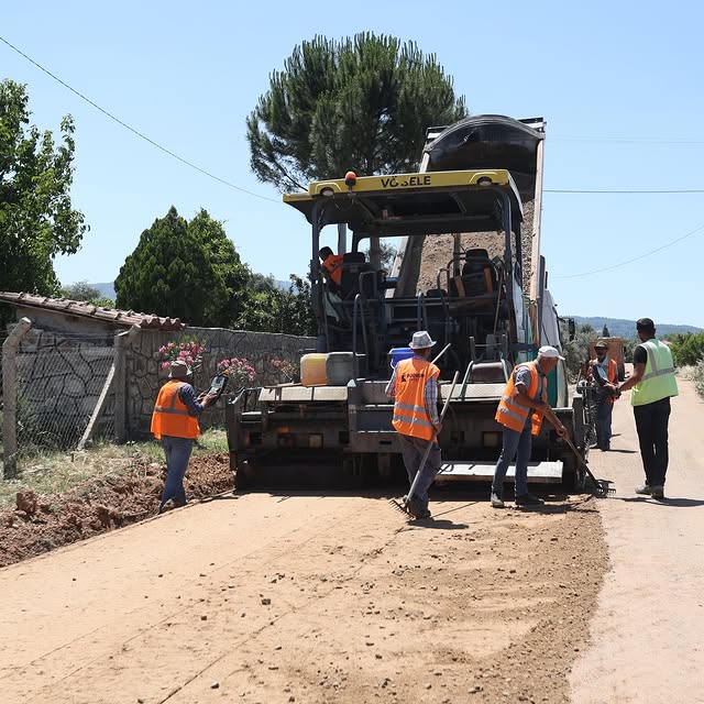 Muğla'da Yatağan'a 4.3 Milyon TL'lik Yol Yatırımı