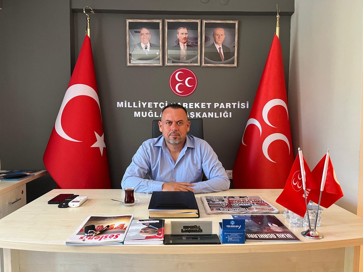MHP Muğla İl Başkanlığı'nda Nöbet Tutuluyor