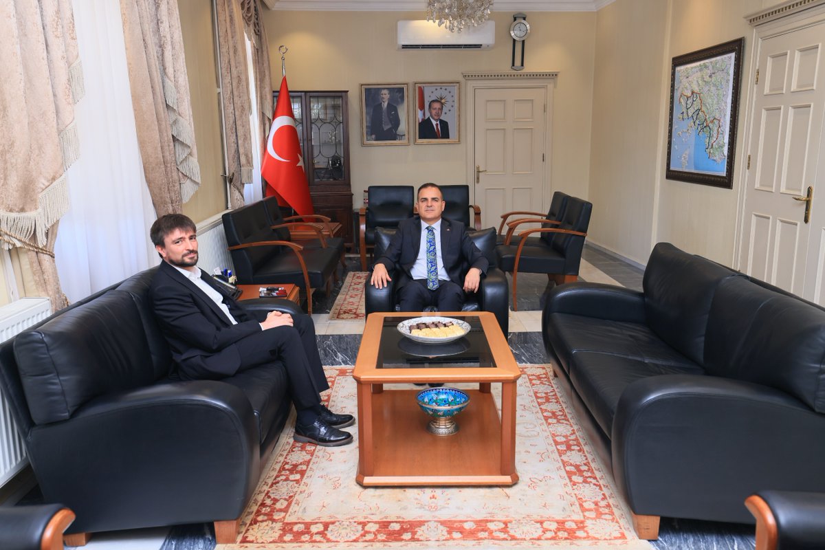 Muğla Valisi Akbıyık, Yeşilay Genel Başkan Yardımcısı Güllüoğlu'nu Ağırladı