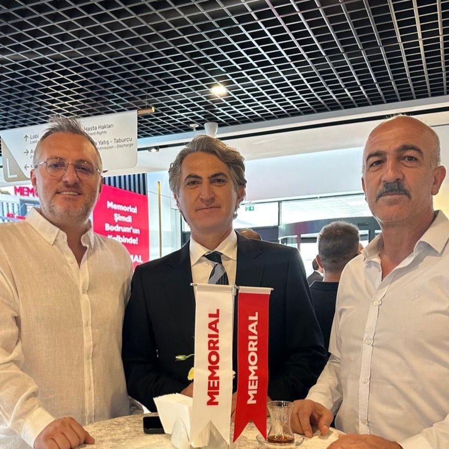 MHP Muğla İl Başkanlığı Heyeti, Memorial Bodrum Hastanesi Açılış Törenine Katıldı