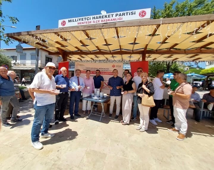 AK Parti Muğla İl Başkanlığı Aydın Vakıflar Bölge Müdürlüğü'nün Aşure İkramı Programına Katıldı