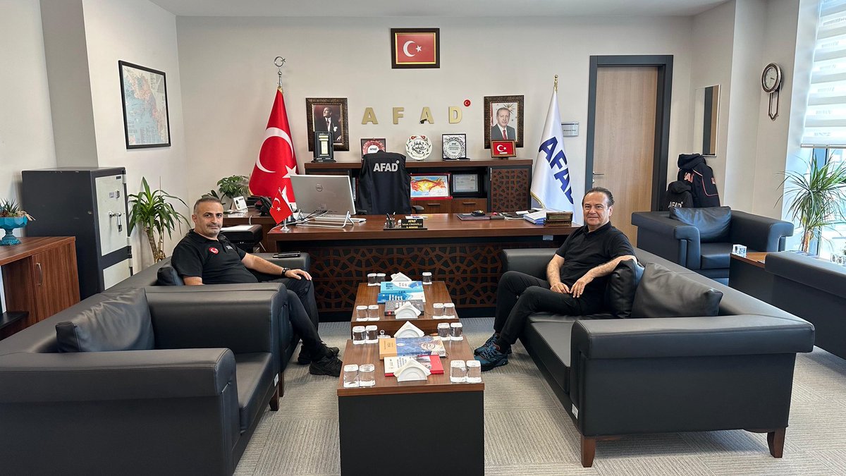 Muğla AFAD'ı İstanbul AFAD İl Müdürü Ziyaret Etti