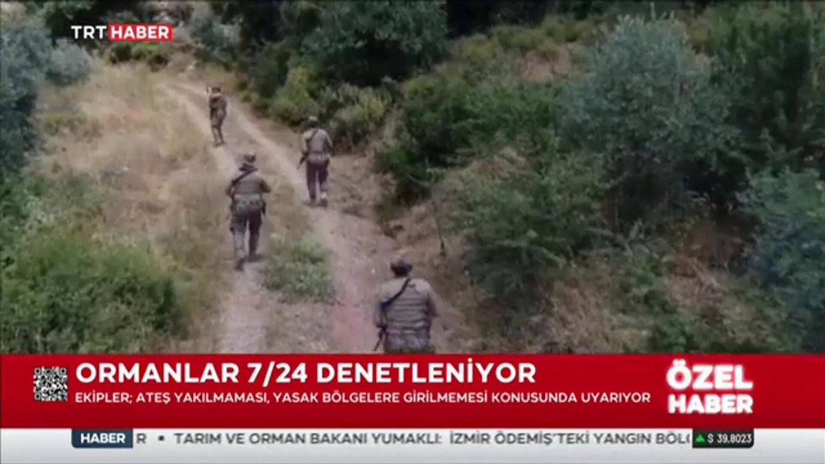Muğla'da Orman Yangınlarına Karşı Önlem Alarmı