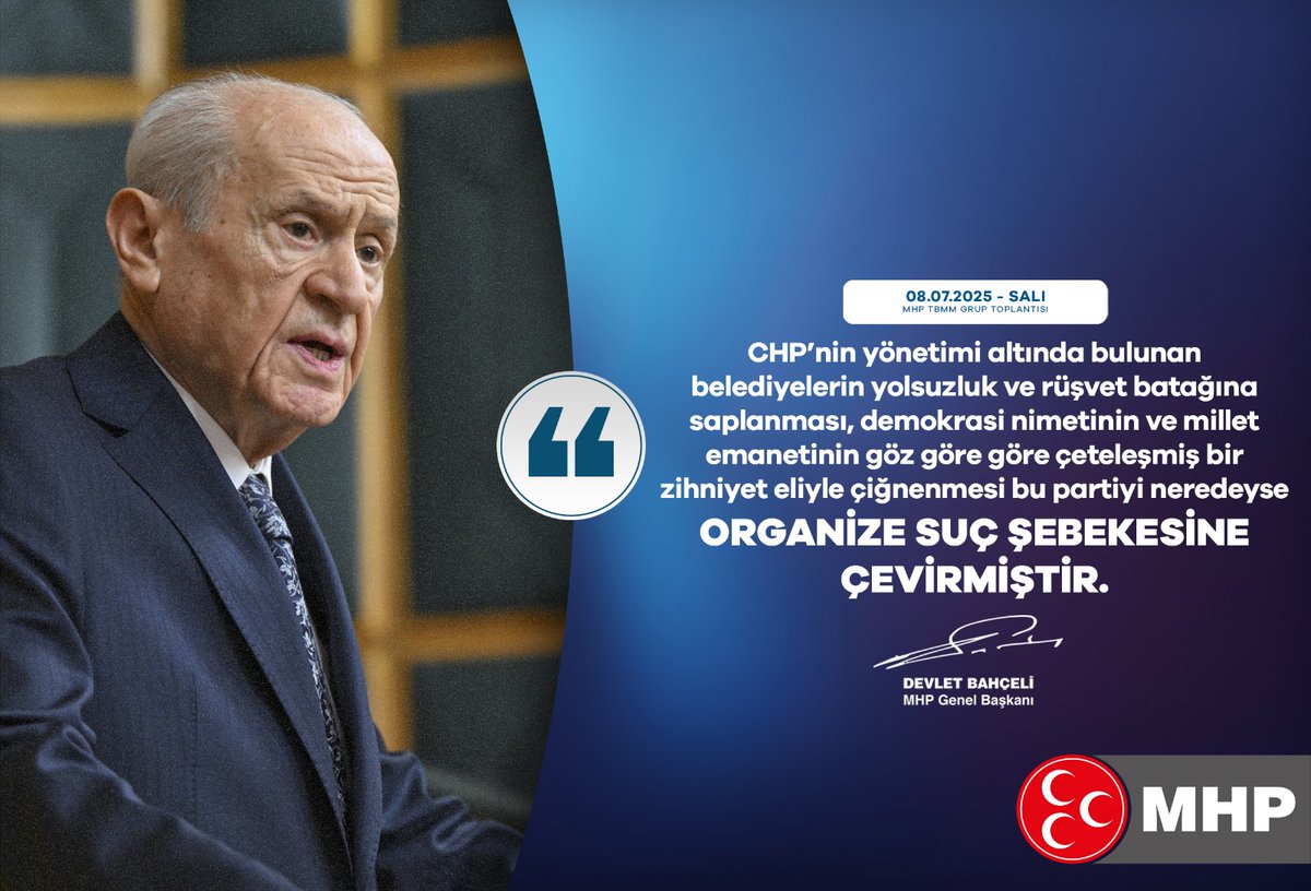 MHP'den CHP'li Belediyelere Yolsuzluk İddiaları