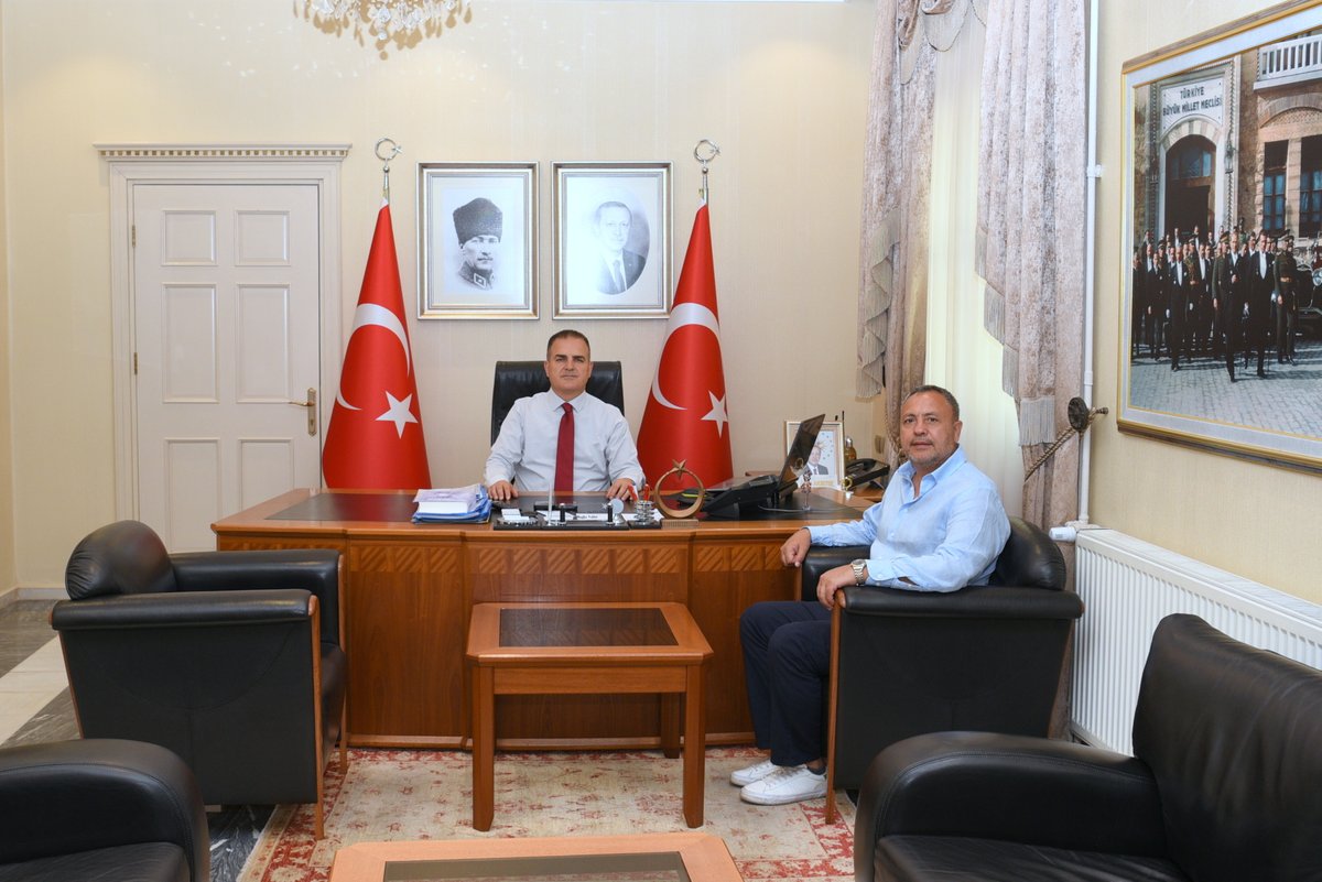 Bilecik Emniyet Müdürü Yılmaz, Muğla Valisi Akbıyık'ı Ziyaret Etti