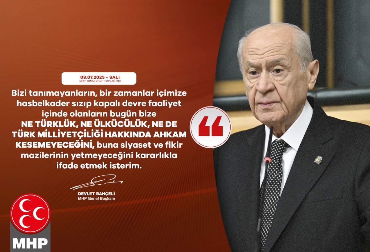 MHP Muğla İl Başkanlığı'ndan Açıklama: 