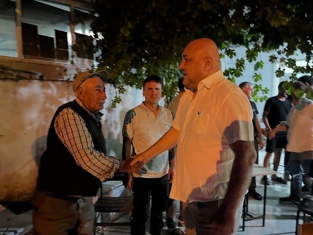 Yatağan Belediyesi Kavak Mahallesinde Hemşehrileriyle Buluştu