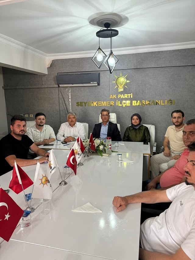 AK Parti Muğla İl Başkanı Haluk Laçin Seydikemer İlçe Teşkilatını Ziyaret Etti