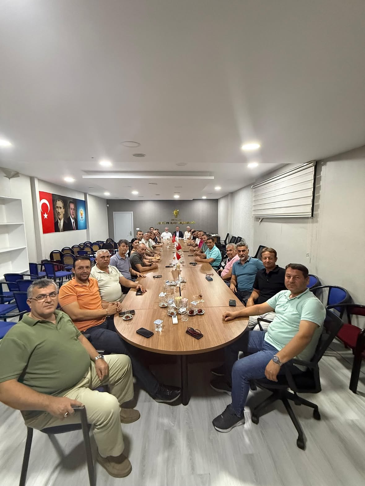AK Parti İl Başkanı Lac, Fethiye İlçe Teşkilatını Ziyaret Etti
