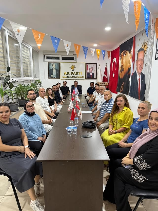 AK Parti Muğla İl Başkanı Laçin, Dalaman İlçe Teşkilatını Ziyaret Etti