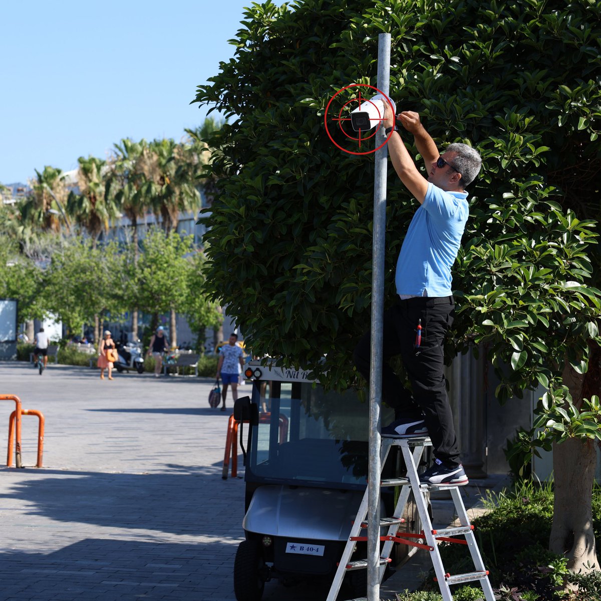 Marmaris Kapalı Çarşı'da Güvenlik Artıyor: 20 Kamera ile Takip Başladı