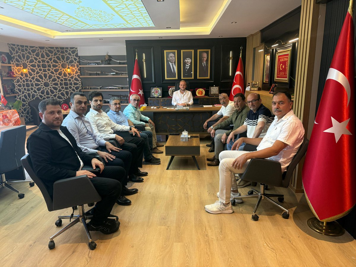MHP Muğla İl Başkanlığı'nda Görev Değişikliği ve Eğitim Sendikası Buluşması