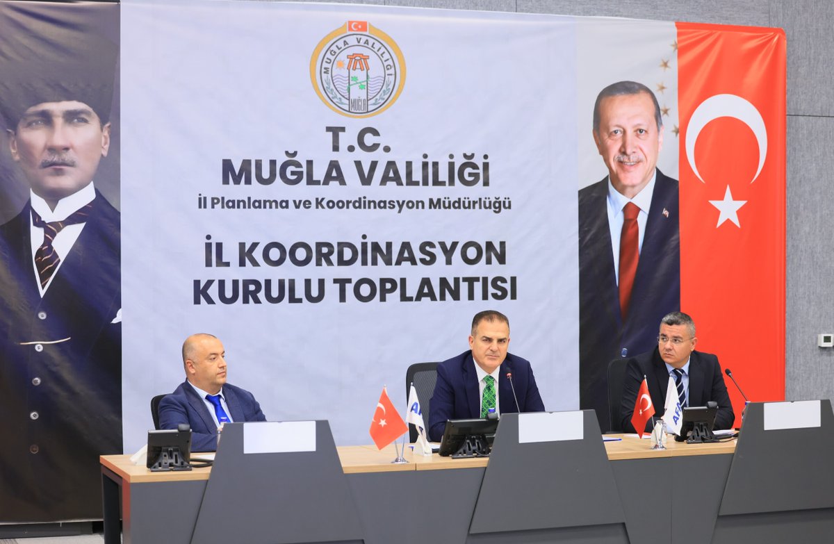 Muğla'da Kamu Yatırımları ve Koordinasyon Toplantısı Gerçekleştirildi
