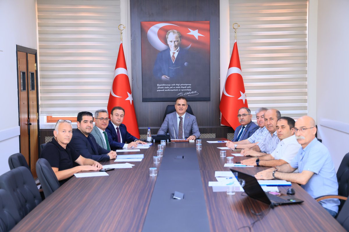 Muğla İl Toprak Koruma Kurulu Valilikte Toplandı