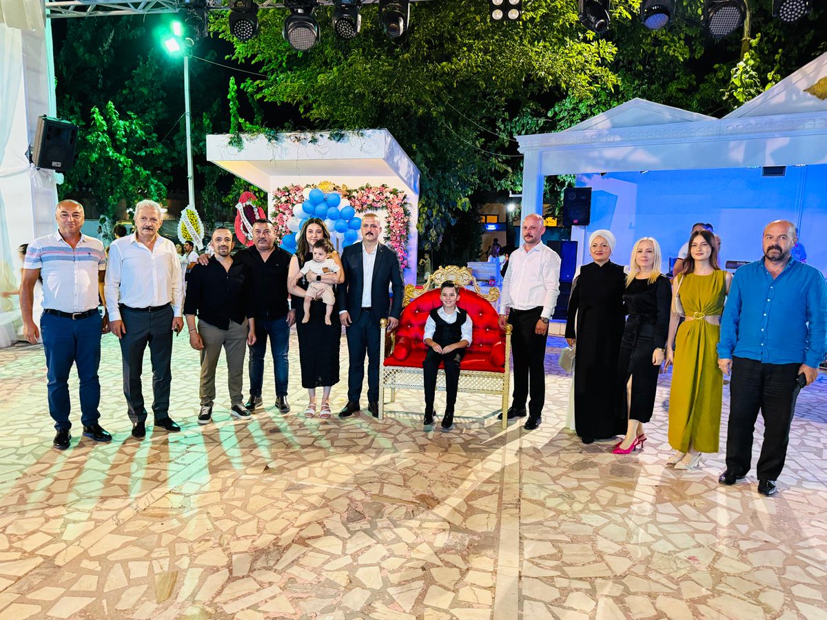 MHP Muğla İl Başkanlığı Sünnet Düğününe Katıldı