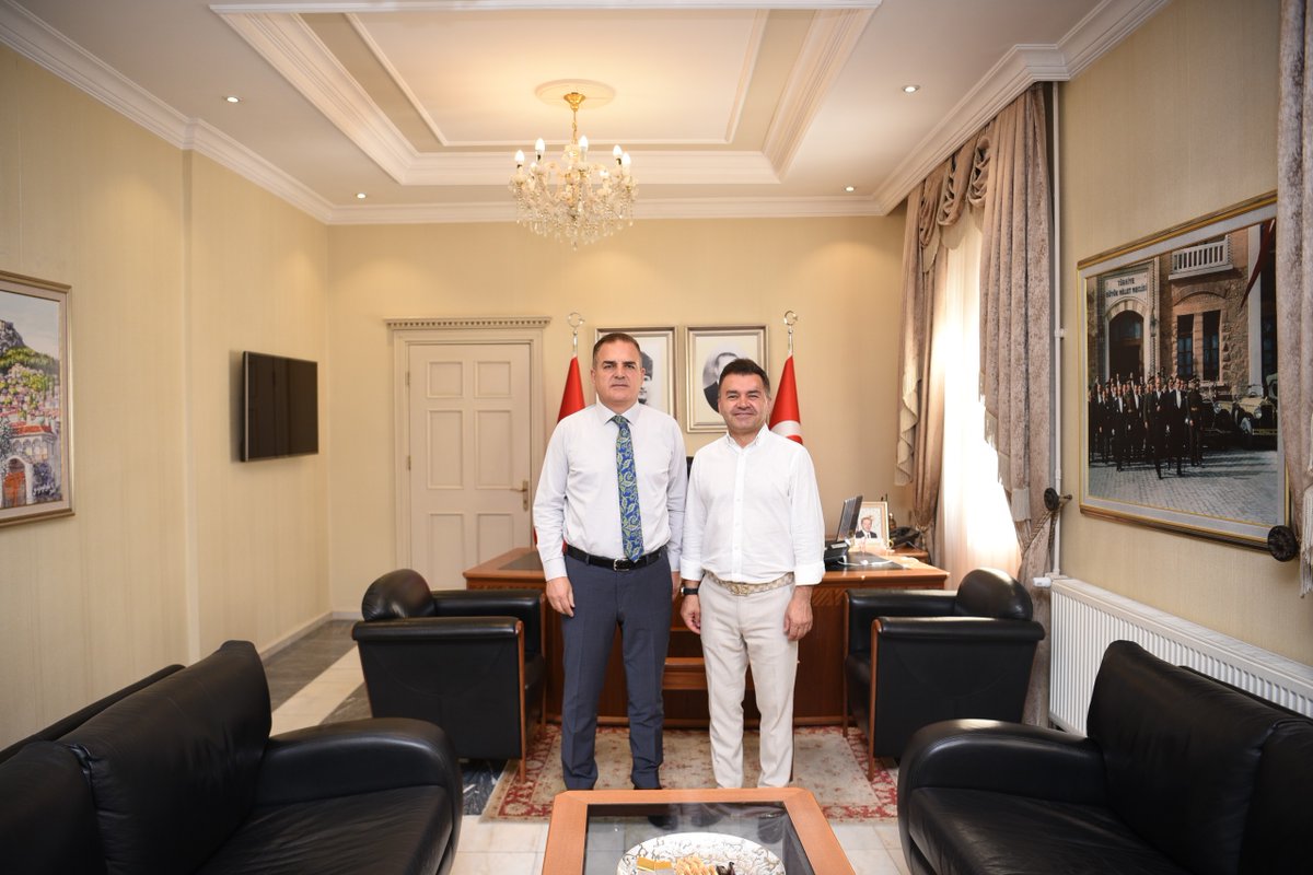 Muğla Valisi Akbıyık, 15 Temmuz Anma Programı Sunucusu Yusuf Erbaş'ı Ağırladı