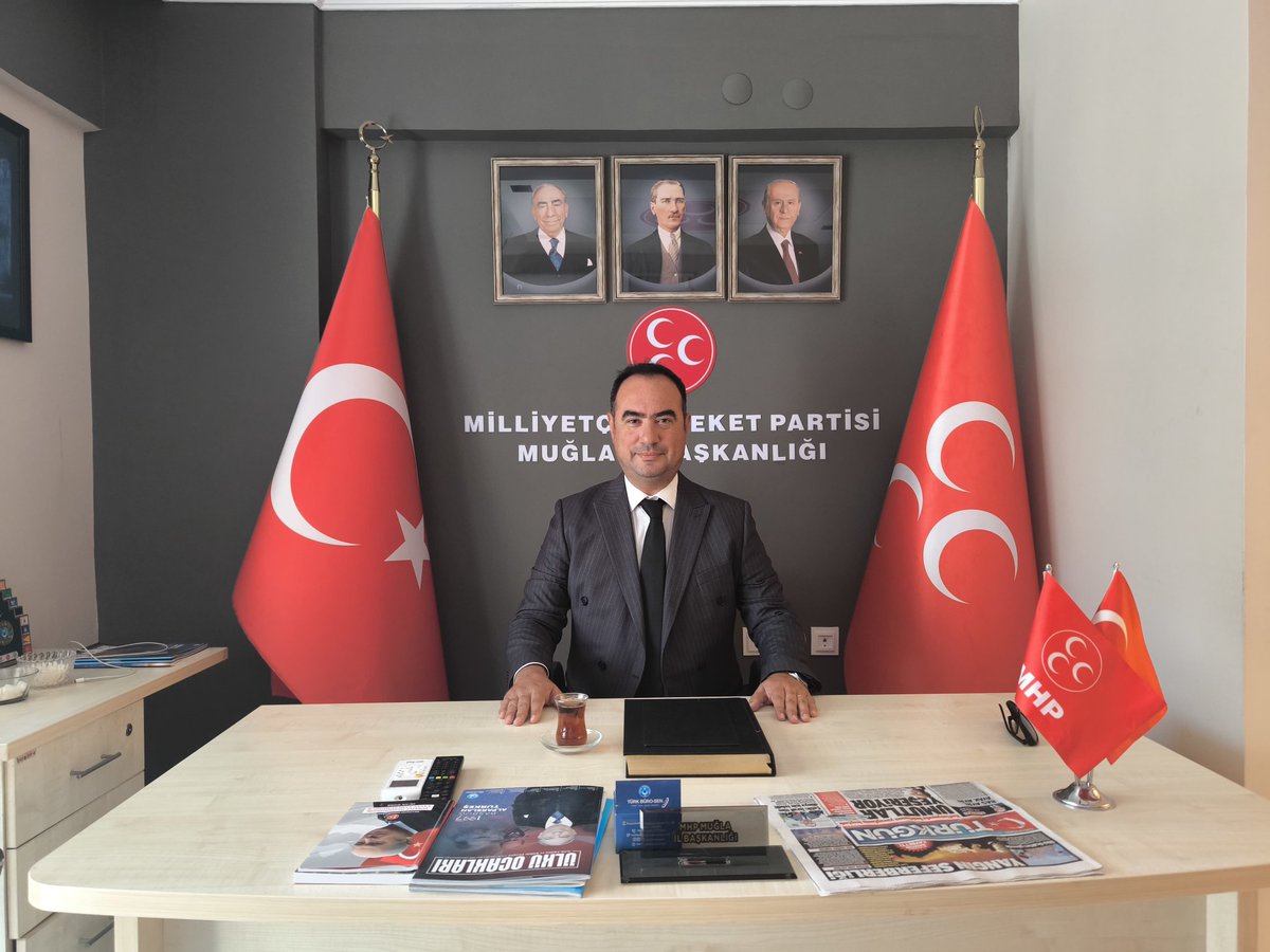 MHP Muğla İl Başkanlığı'nda Nöbet Tutuluyor