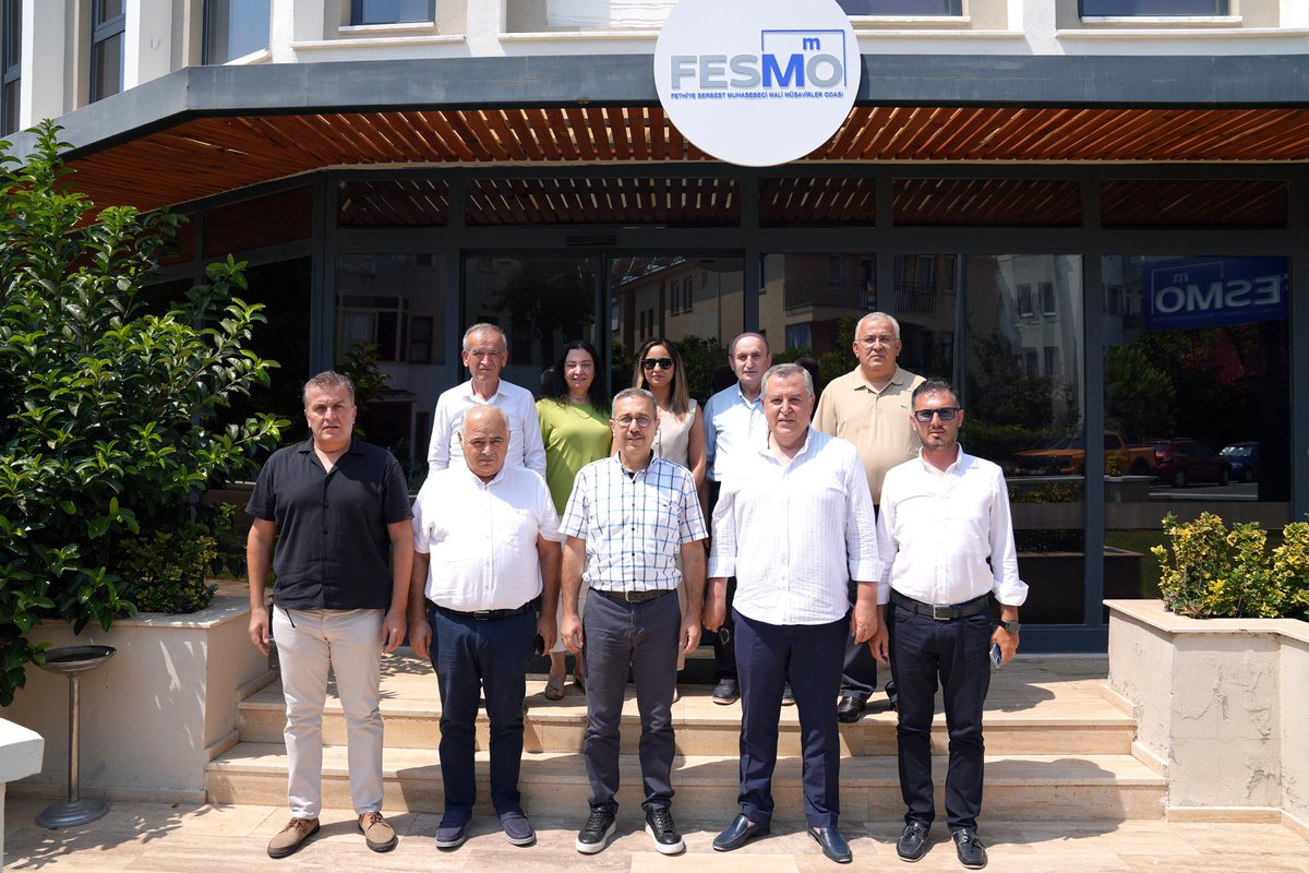 Fethiye Ticaret Odası Başkanı ve Yönetim Kurulu Üyeleri FESMO'yu Ziyaret Etti