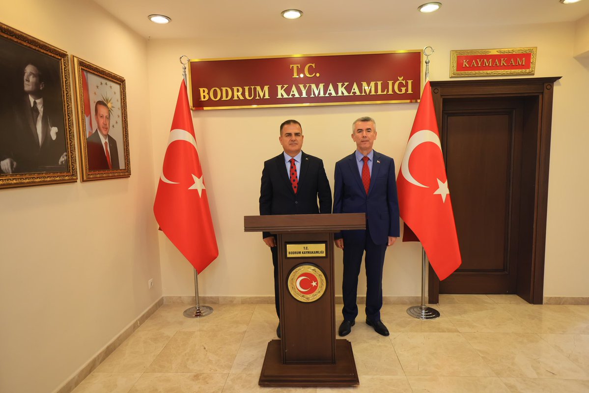 Muğla Valisi Akbıyık, Bodrum'da Kaymakam Sırmalı ile İstişare Toplantısı Gerçekleştirdi
