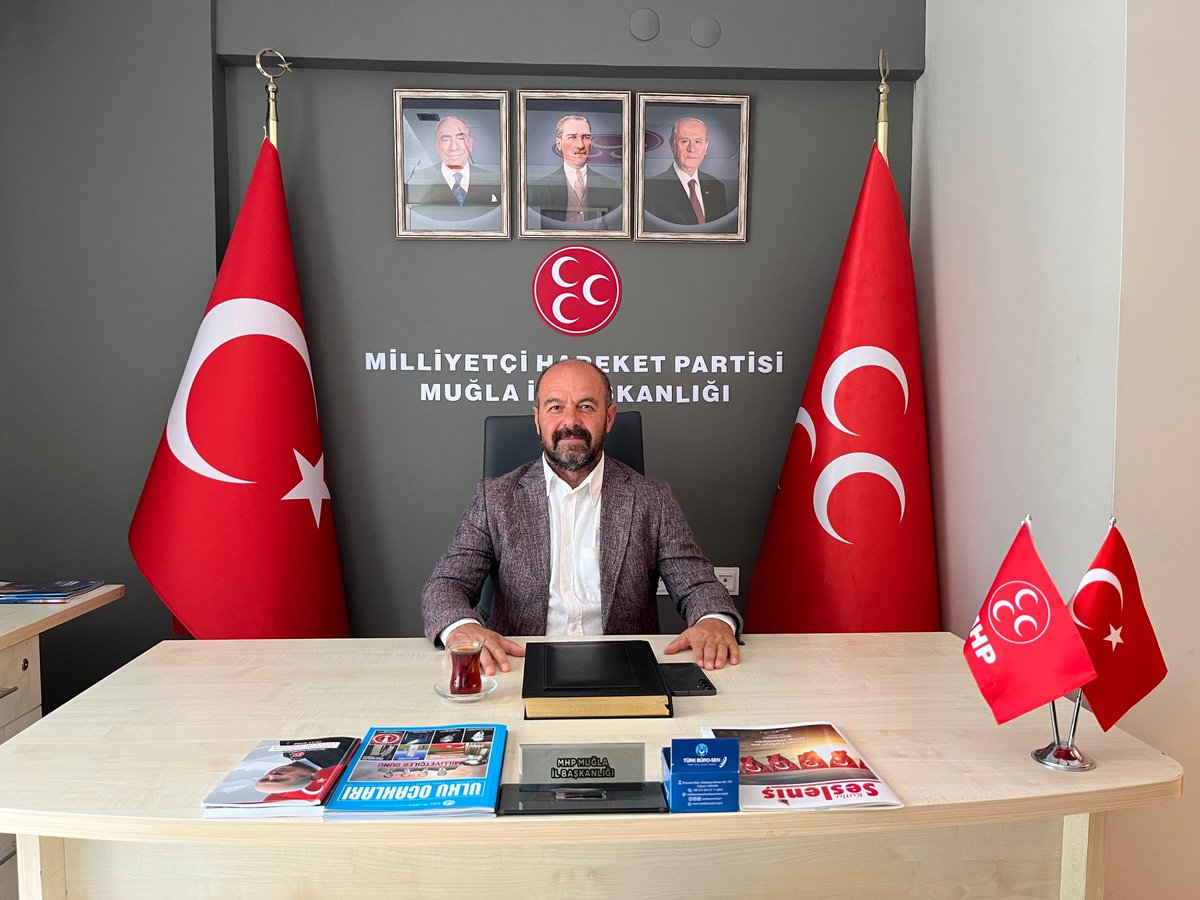 MHP Muğla İl Başkanlığı'nda Nöbet Tutuluyor